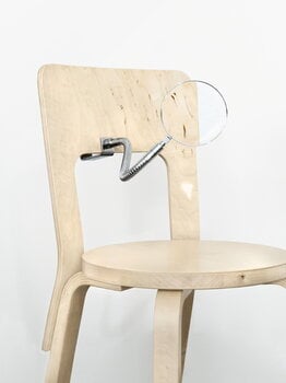 Artek Aalto chair 66, wild birch, decoration image