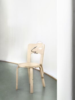 Artek Aalto chair 66, wild birch, decoration image