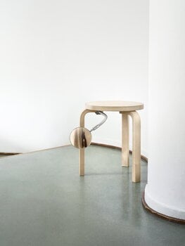 Artek Aalto stool 60, wild birch