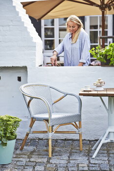 Sika-Design Madeleine armchair, white