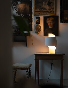 DCWéditions Lampe de table La Lampe B, blanc