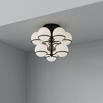 Astep Model 2042/9 ceiling lamp, 20 cm, black