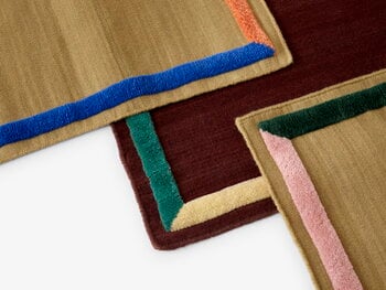 &Tradition Framed AP14 wool rug, 90 x 240 cm, plum