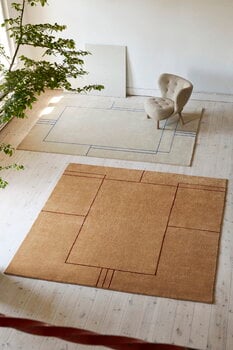 &Tradition Cruise AP11 rug, 240 x 240 cm, Bombay golden brown