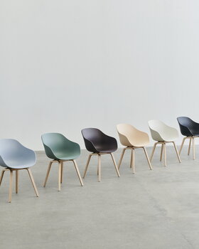 HAY About A Chair AAC22, khaki 2.0 - lacquered oak