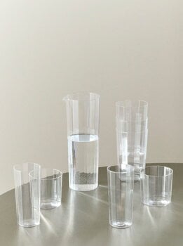 HAY Vaso Angle, alto, trasparente, immagine decorativa