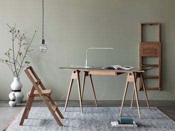 Design House Stockholm Arco desk with drawer, oak