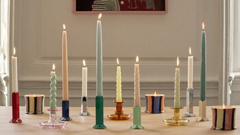 HAY Arcs candleholder, S, ivory