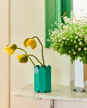 HAY Petit vase Arcs, vert