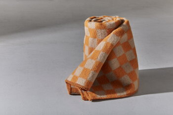 Anno Arkiivi throw, 130 x 180 cm, beige - orange