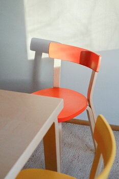 Artek Aalto tuoli 69, keltainen