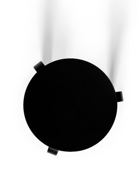 Artek Aalto stool 60, lacquered black