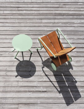 Atelier Sandemar Oona deck chair, pistacchio green