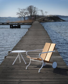 Atelier Sandemar Oona deck chair, white, decoration image