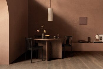 Audo Copenhagen Chaise de salle à manger Merkur, chêne noir