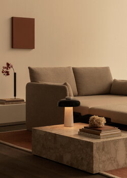 Audo Copenhagen Tappeto Duomo, 270 x 270 cm, rosso terracotta, immagine decorativa
