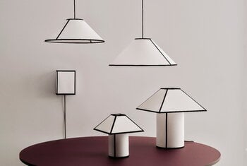 HAY Ava Pyramid table lamp, 450, white, decoration image