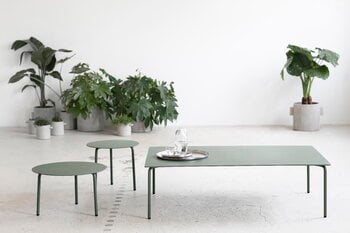 Serax August lågt bord, 120 x 80 cm, grön