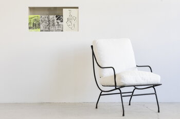 Serax Stresa lounge chair, white - black