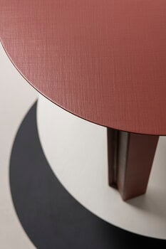Serax Tavolino Metal Sculptures, S, tubi rossi