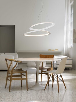 Nemo Lighting Lampada a sospensione Kepler Minor, luce diretta 2700K, bianco