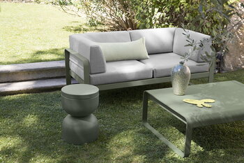 Fermob Bellevie 2-istuttava sohva, cactus - flannel grey