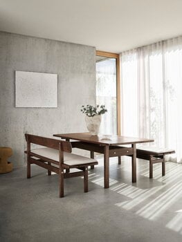 Carl Hansen & Søn Table Asserbo BM0698, 95 x 190 cm, eucalyptus huilé foncé