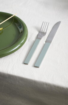 HAY Barro plate, set of 2, 24 cm, green