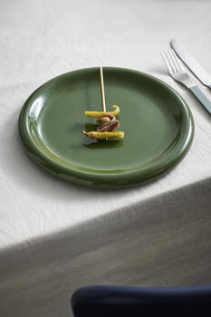 HAY Barro plate, set of 2, 24 cm, green