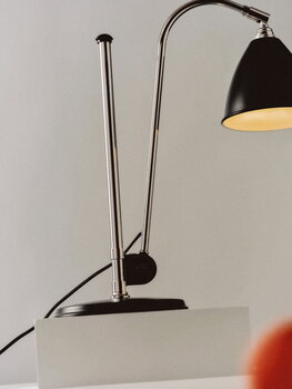 GUBI Bestlite BL1 table lamp, chrome - black