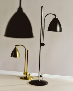 GUBI Bestlite BL3 floor lamp, S, chrome - matt black