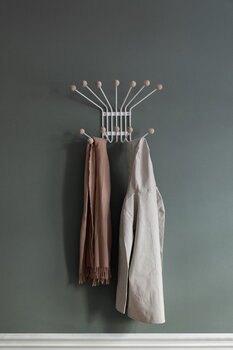 Maze Bill coat rack, L, white