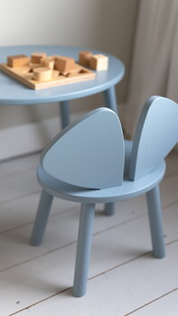 Nofred Chaise pour enfants Mouse, bleu clair