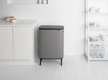 Brabantia Bo Touch Bin Hi, 60L, Sense of Luxury, grey, decoration image