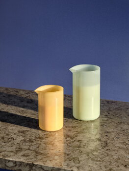 HAY Glass jug, S, jade light yellow