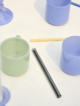 HAY Glass mug, 2 pcs, jade light blue