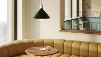 Tala Lampada a sospensione Bower C360, con lampadina Sphere IV, verde