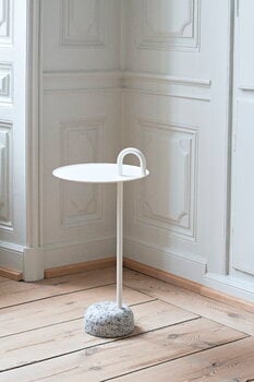 HAY Bowler side table, cream white 