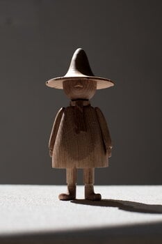 Boyhood Snufkin figure, small, oak, decoration image