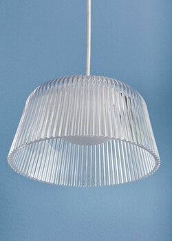 HAY Brim, pendellampa, 24,5 cm, klarglas