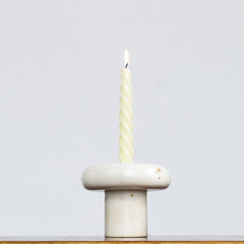 Mifuko Kandili candle holder C, cream white