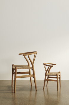 Carl Hansen & Søn CH24 Wishbone chair, oiled oak - natural cord, decoration image