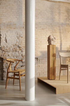 Carl Hansen & Søn Sedia CH24 Wishbone, rovere oliato - corda naturale, immagine decorativa