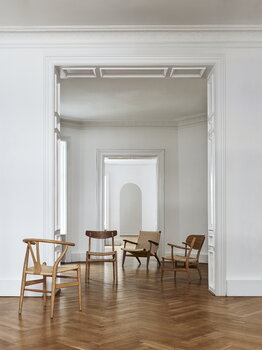 Carl Hansen & Søn Sedia CH24 Wishbone, rovere oliato - corda naturale, immagine decorativa