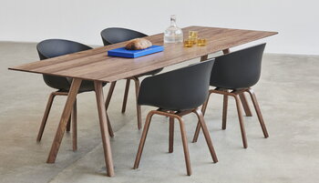 HAY Table CPH30 2.0, 250 x 90 cm, noyer - placage de noyer laqué