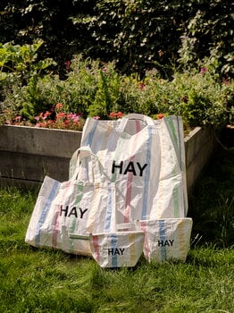 HAY Candy Stripe wash bag, M, multicolour