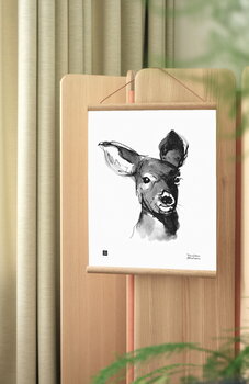 Teemu Järvi Illustrations Charming deer poster, 30 x 40 cm