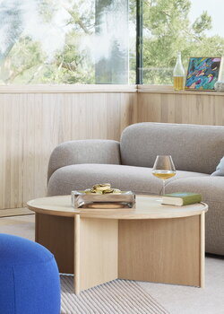 Northern Tavolino Cling, grande, 90 cm, rovere oliato chiaro, immagine decorativa