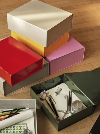 HAY Colour Storage box, S, vibrant red