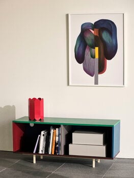 HAY Armadietto Colour Cabinet, basso, 120 cm, multicolore